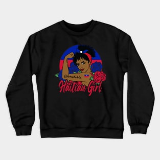 Haitian Girl Crewneck Sweatshirt